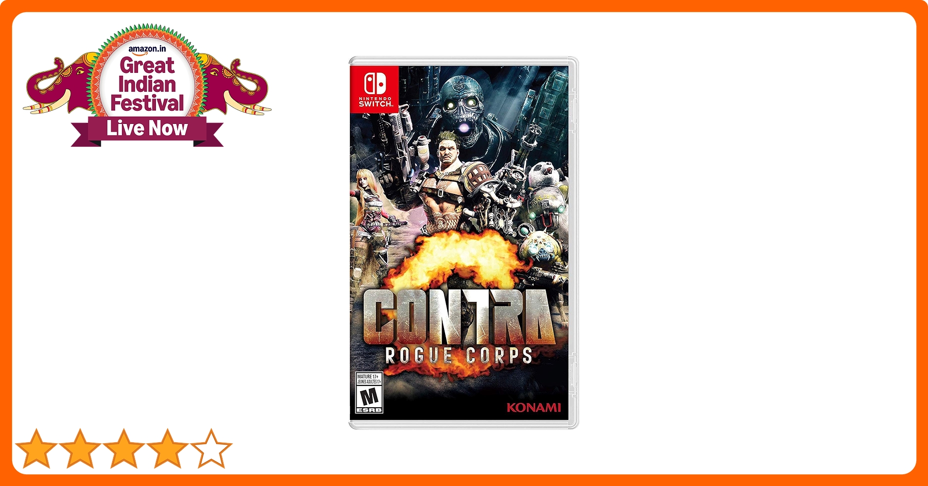 Contra: Rogue Corps: Amazon.in: Konami of America: Movies